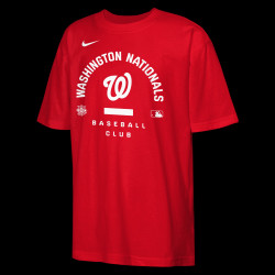 NAT K NK AC EARLY WORK SS TEE RED Yth